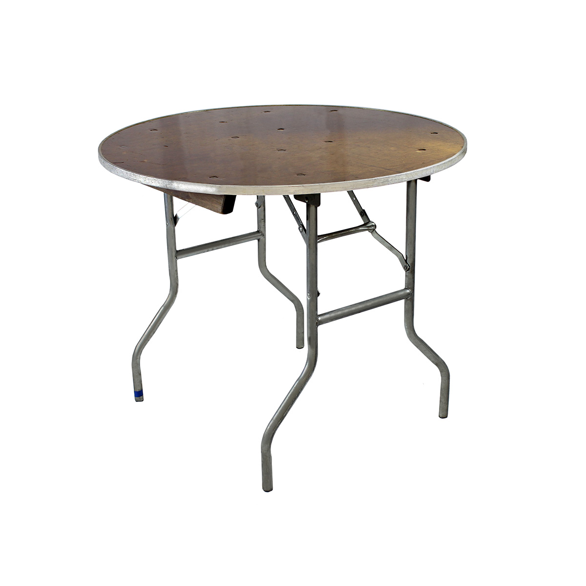 Table 36" Round Wood Topped