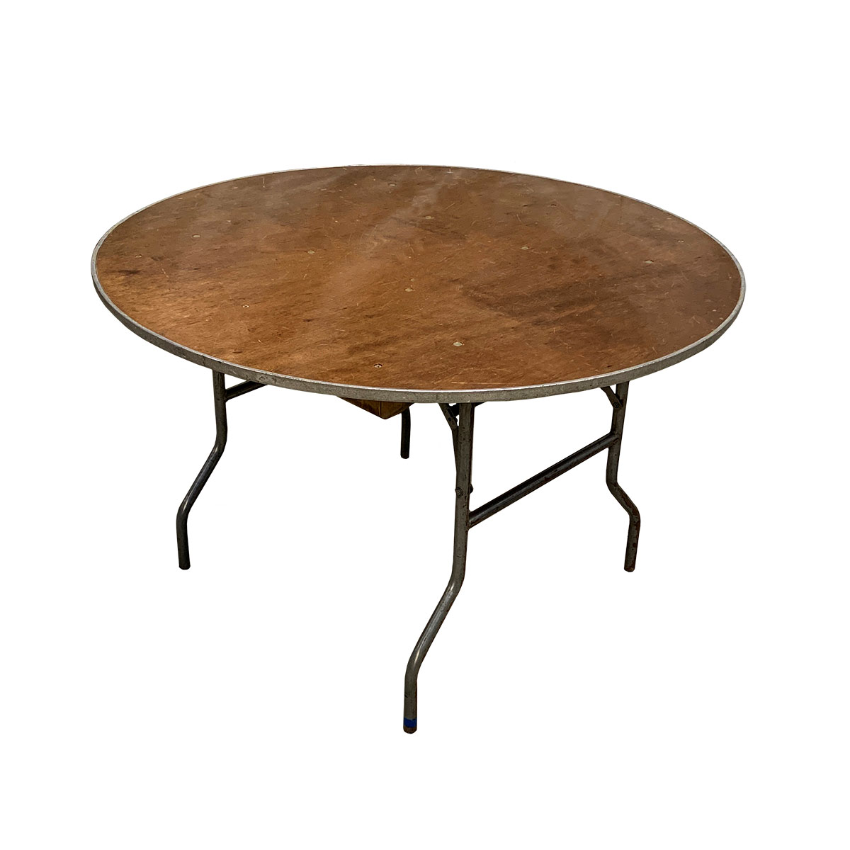 Table 48" Round Wood Topped