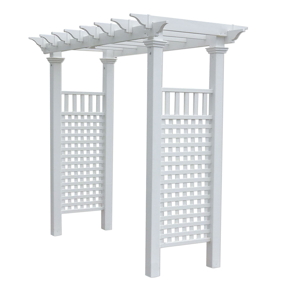 White Arbor Arbors Arches Bridal Wedding Items Party