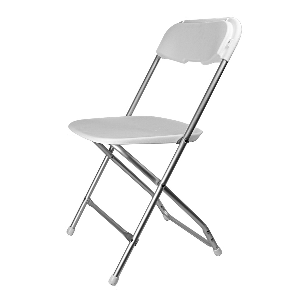 Chair White Plastic Folding 