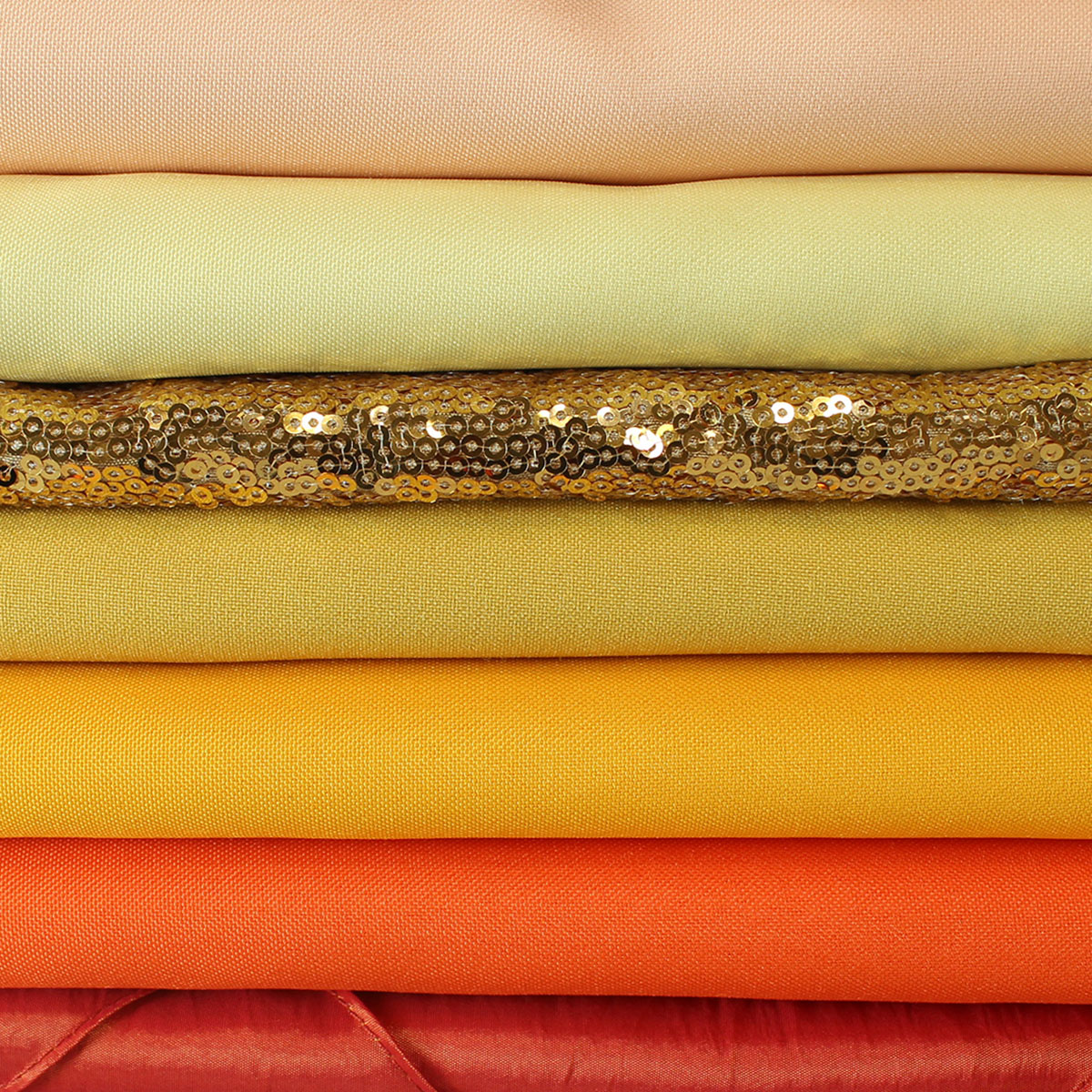 Orange & Yellow Linens