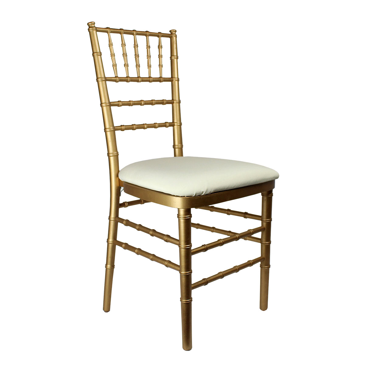 Gold Chiavari Wood Chair With Pad