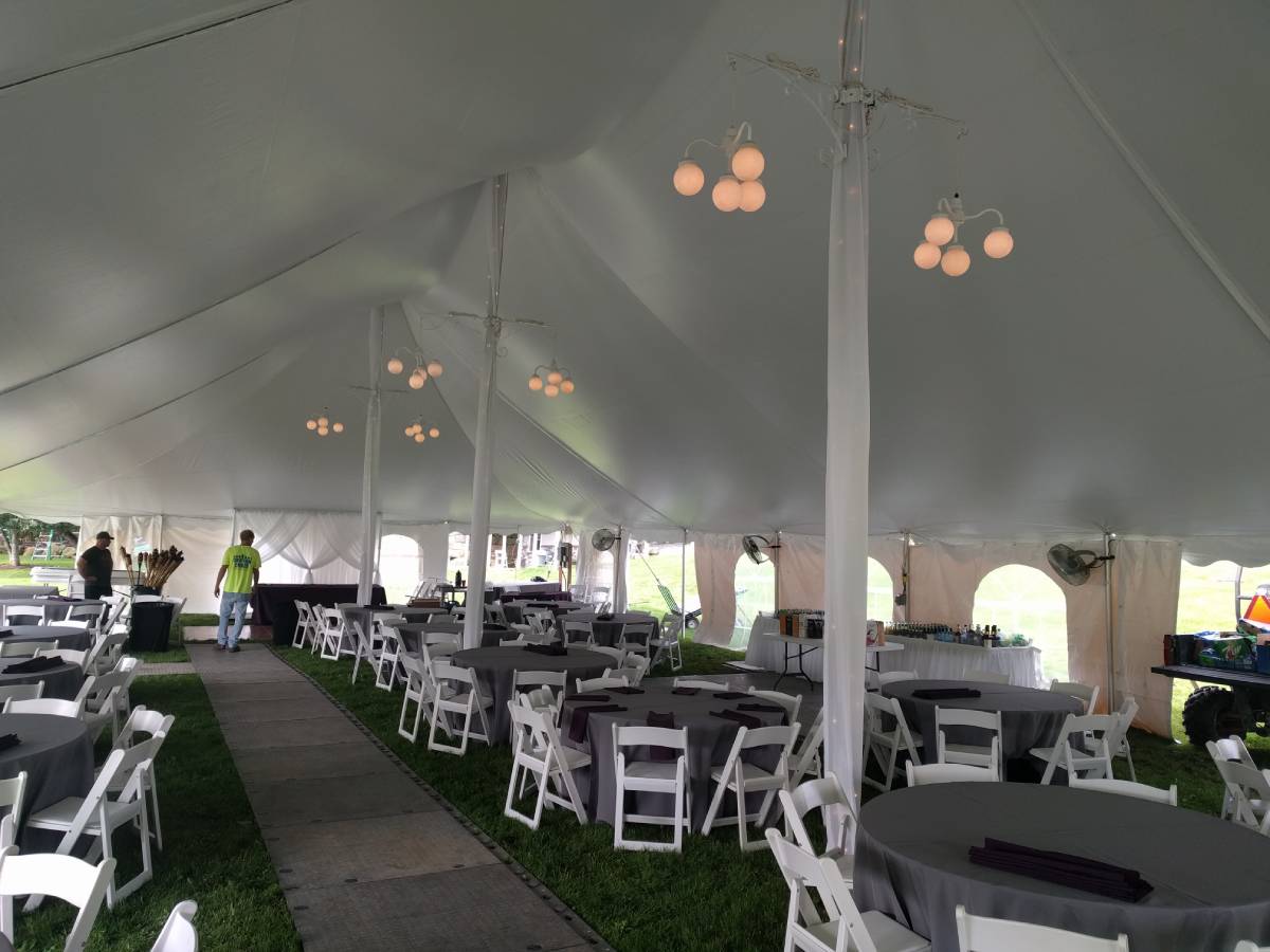 40x80 Pole Tent