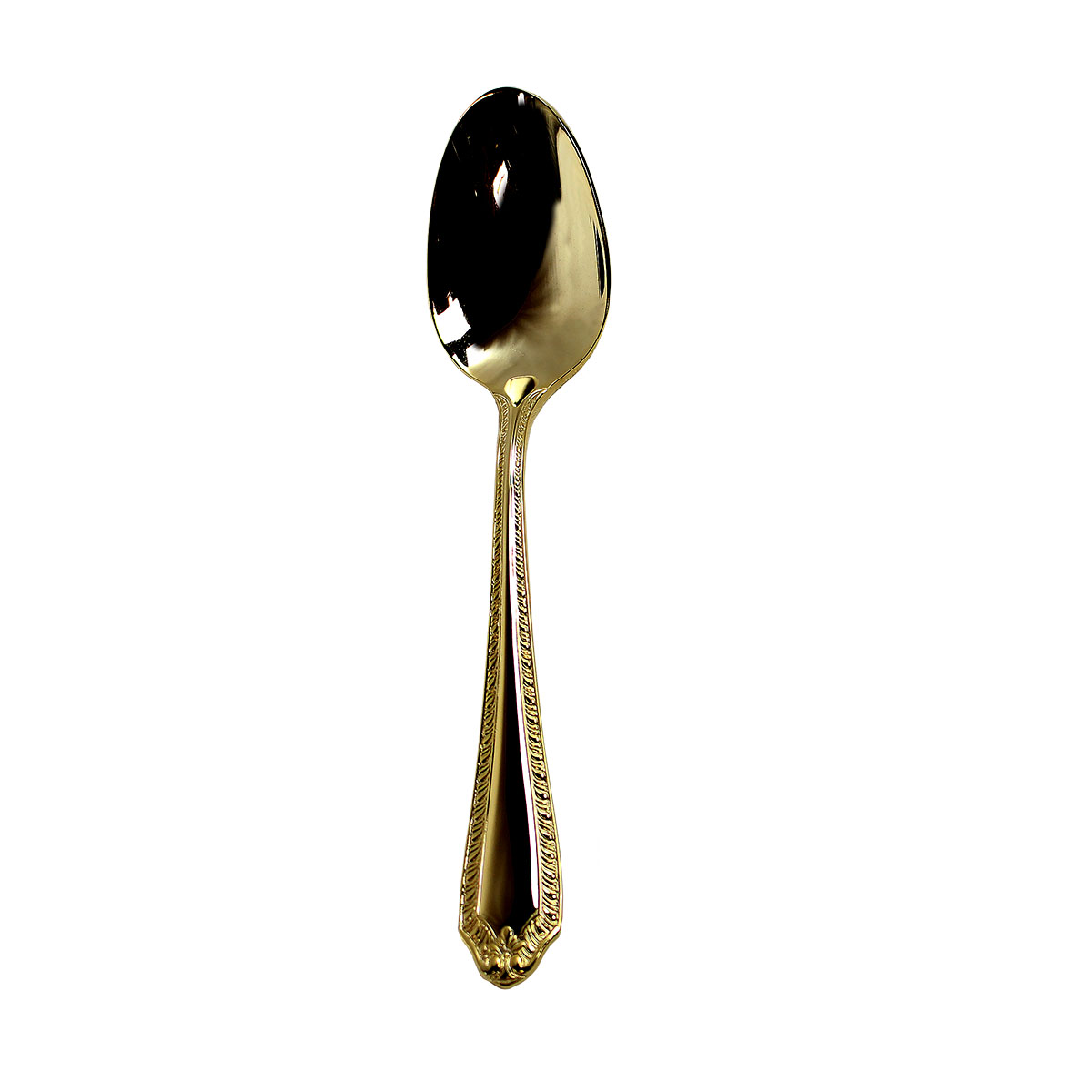 Gold Fiori Teaspoon