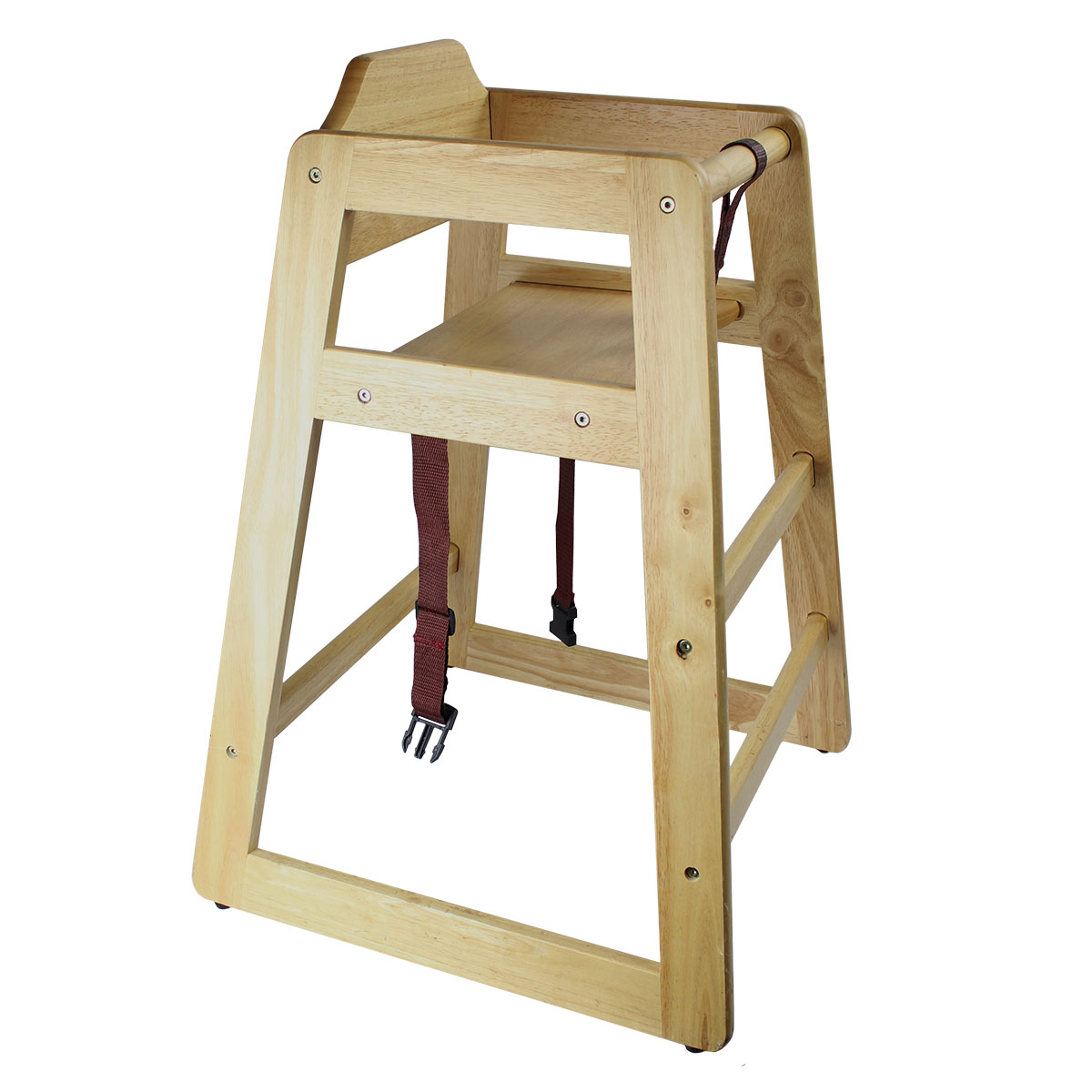 Wood Trayless Highchair