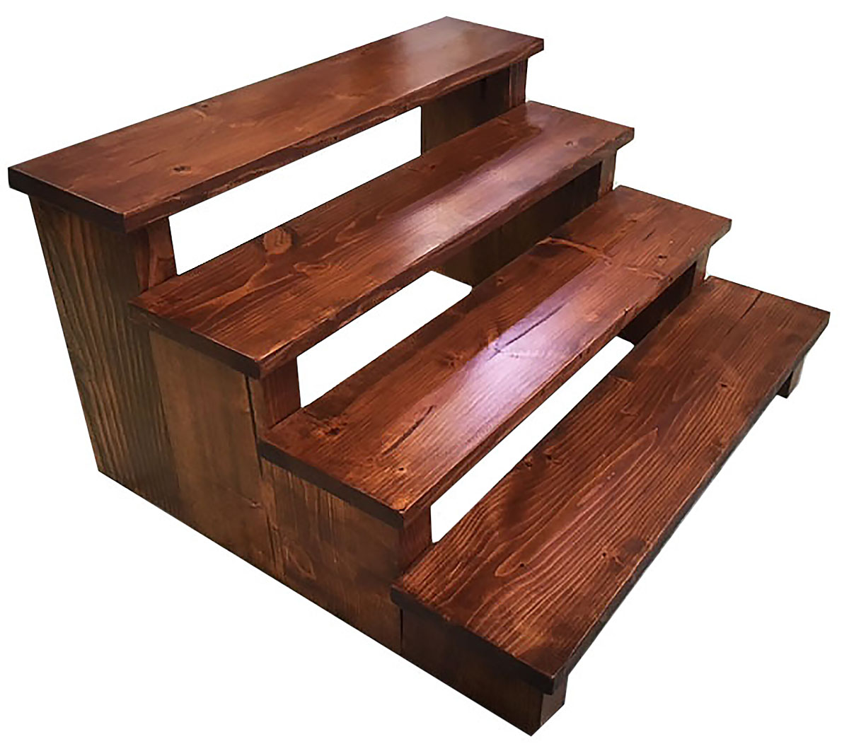 Large Wood 4 Shelf Dessert Stand 