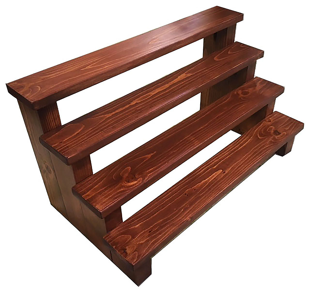 Small Wood 4 Shelf Dessert Stand 